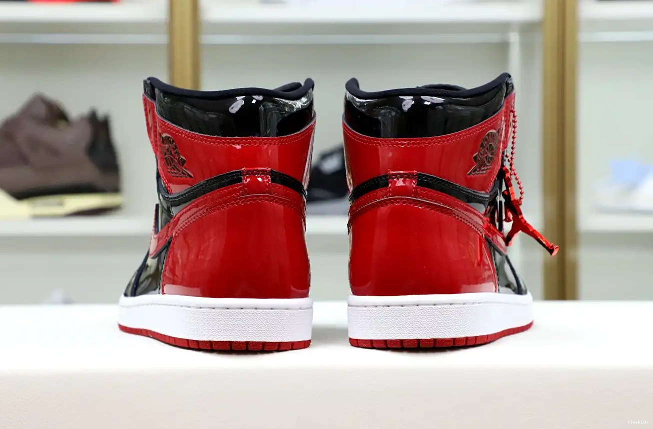 OG PATENT BRED HIGH 1 AIR JORDAN 0413
